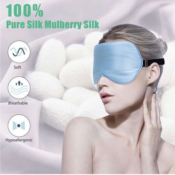2 Pack of Sleeping Masks - Picture 3 of 5